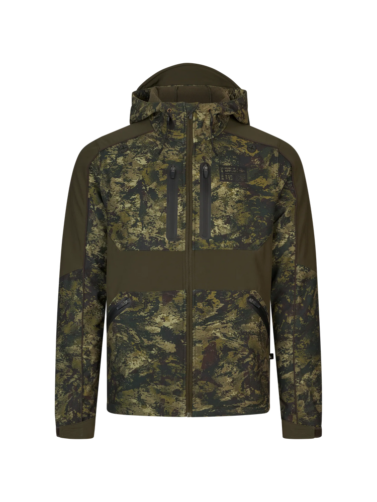 SEELAND Chaser Aero Camo Jacket - Mens - InVis MPC Green - front product view