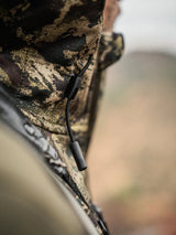SEELAND Chaser Aero Camo Jacket - Mens - InVis MPC Green - hood adjustment detail