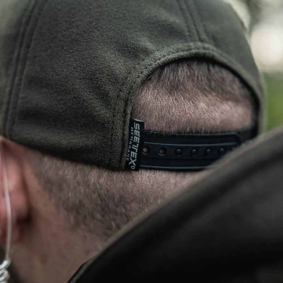 SEELAND Chaser BGH Cap - Mens - Pine Green - fabric detail