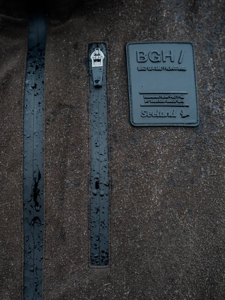 SEELAND Chaser BGH Smock - Mens - Pine Green - waterproof chest detail