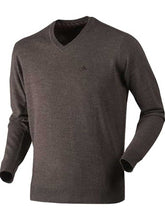 Load image into Gallery viewer, SEELAND Compton Pullover - Mens Woodcock V-neck - Moose Brown

