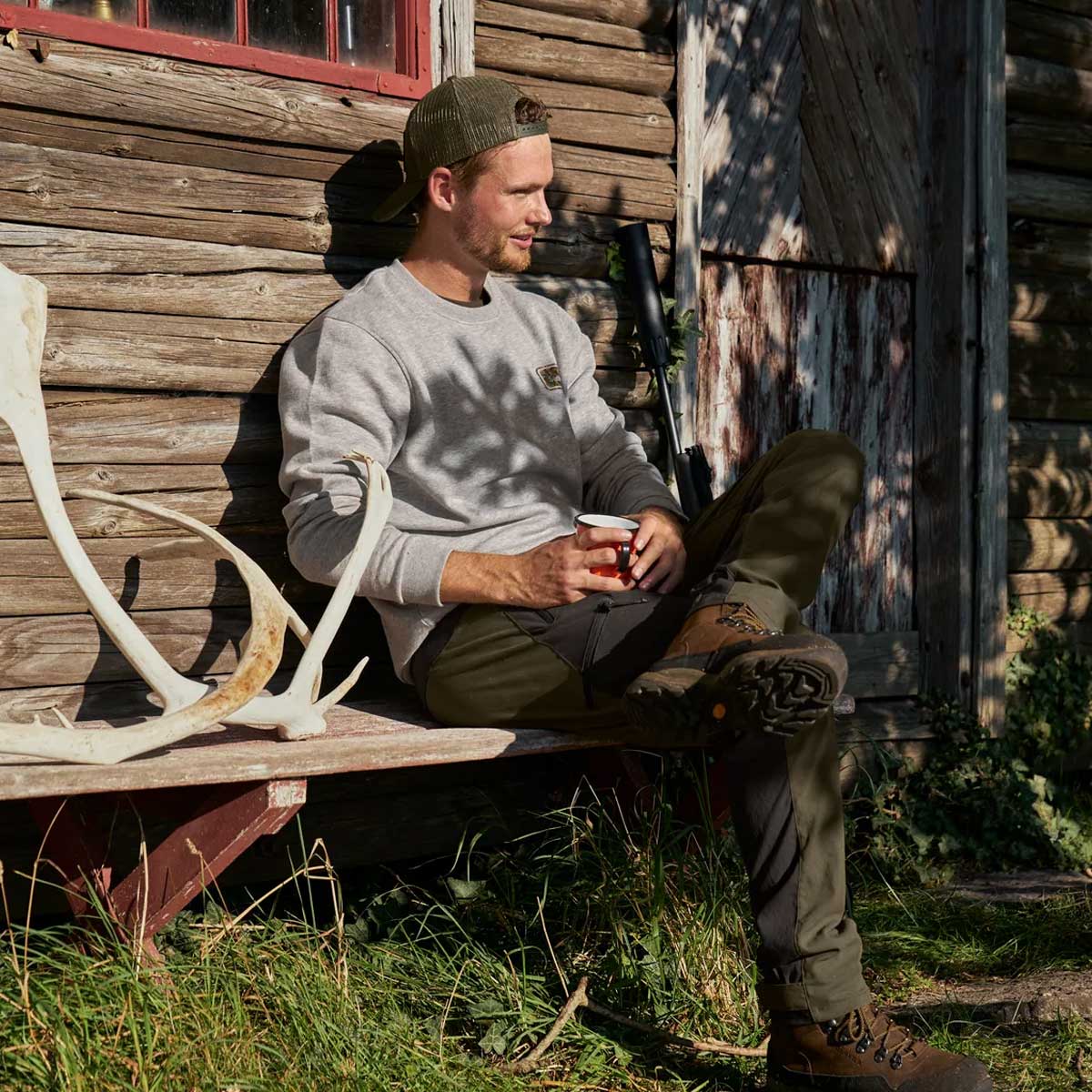 SEELAND Cryo Sweatshirt - Men's - Dark Grey Melange