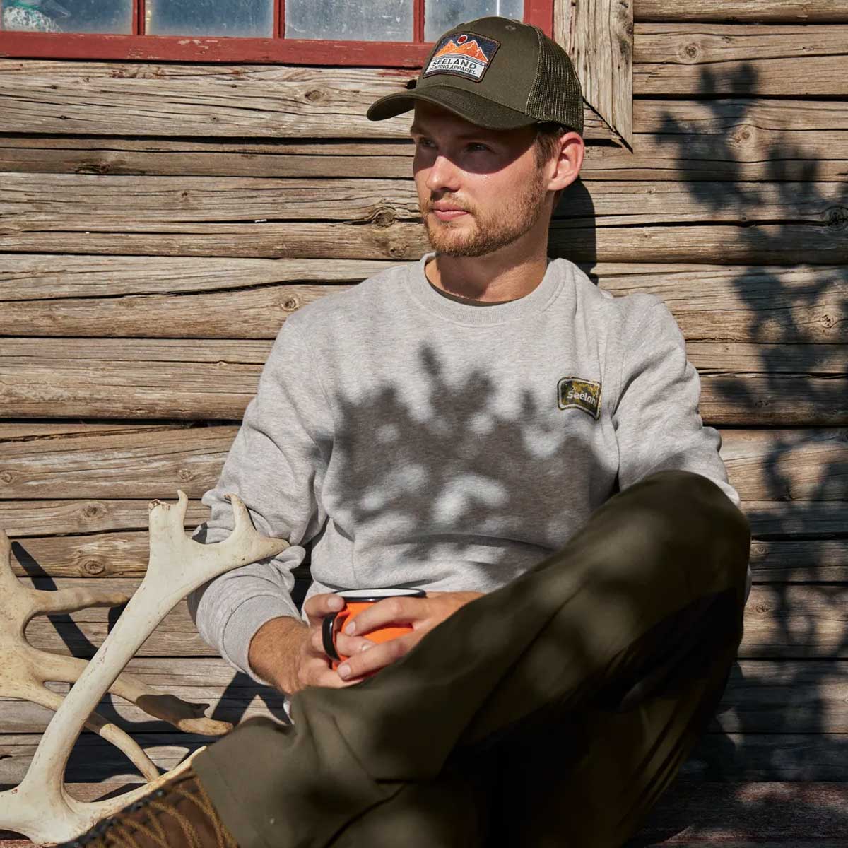 SEELAND Cryo Sweatshirt - Men's - Dark Grey Melange