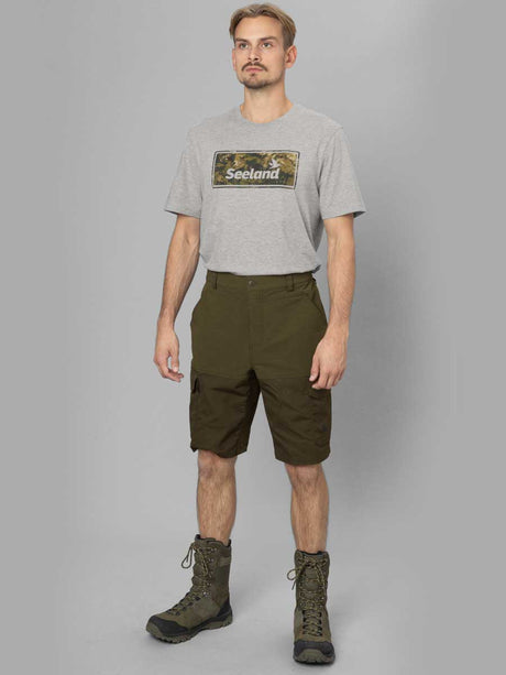 SEELAND Elm Shorts - Mens - Light Pine/Grizzly Brown Seeland