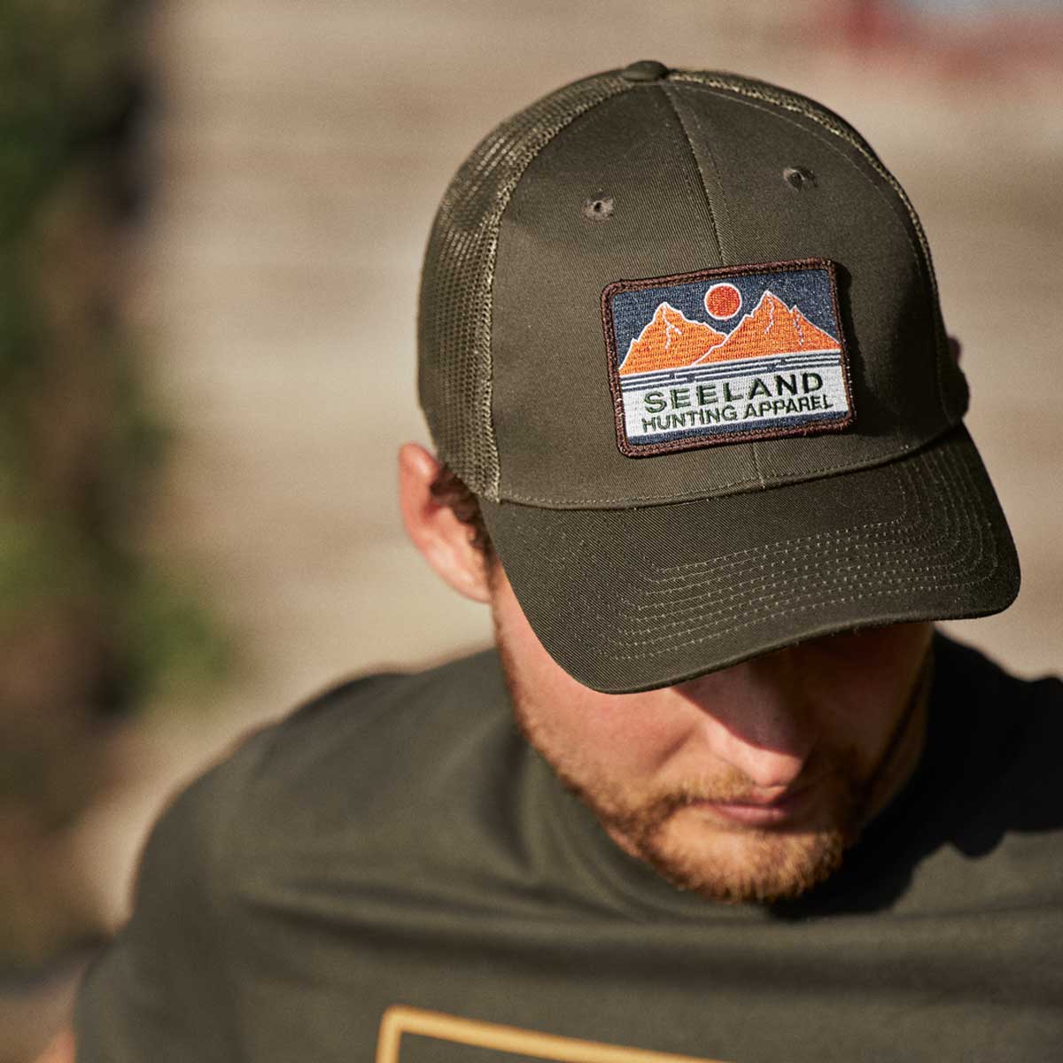 SEELAND Gabbro Trucker Cap -  Grizzly Brown