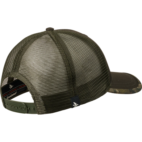 SEELAND Ganister Trucker Cap - Pine Green - back product view