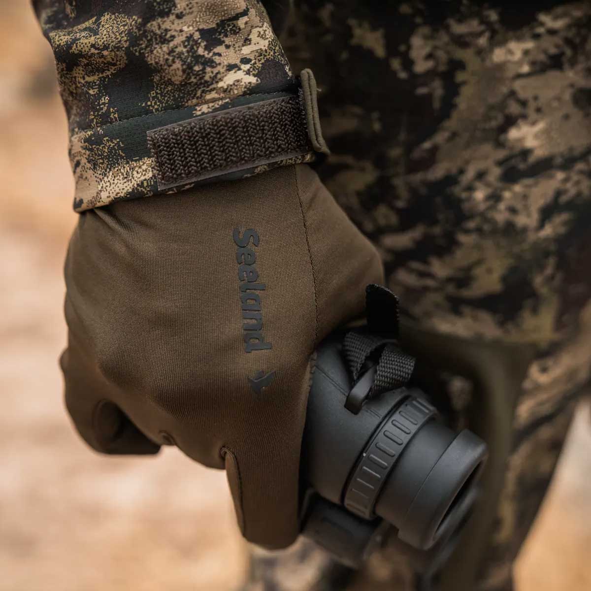 SEELAND Grip Shooting Gloves - Pine Green