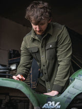 SEELAND Gust Fleece Shirt - Mens - Grape Leaf