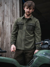 SEELAND Gust Fleece Shirt - Mens - Grape Leaf