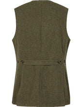 Load image into Gallery viewer, SEELAND Hillside Harriet Tweed Waistcoat - Women&#39;s - Moss Green
