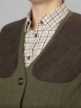 Load image into Gallery viewer, SEELAND Hillside Harriet Tweed Waistcoat - Women&#39;s - Moss Green
