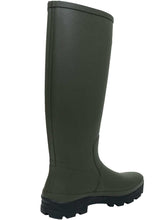 Load image into Gallery viewer, SEELAND Hillside Classic Jersey Lined Wellington Boots - Men&#39;s - Pine Green
