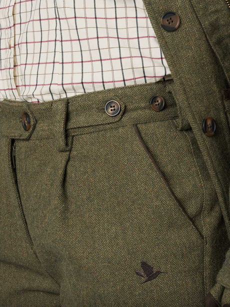 SEELAND Hillside Harriet Tweed Breeks - Women's - Moss Green
