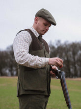 Load image into Gallery viewer, SEELAND Hillside Shooting Waistcoat - Mens - Moss Green
