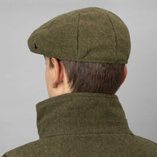 Load image into Gallery viewer, SEELAND Hillside Sixpence Flat Cap - Moss Green
