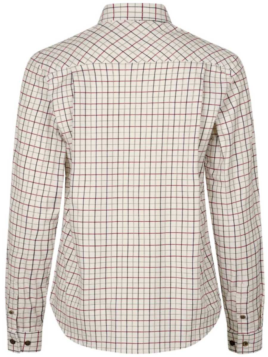 SEELAND Kerry Shooting Shirt - Women's - Cabernet / Blue Check