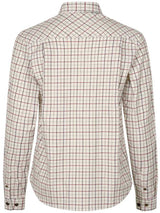 SEELAND Kerry Shooting Shirt - Women's - Cabernet / Blue Check