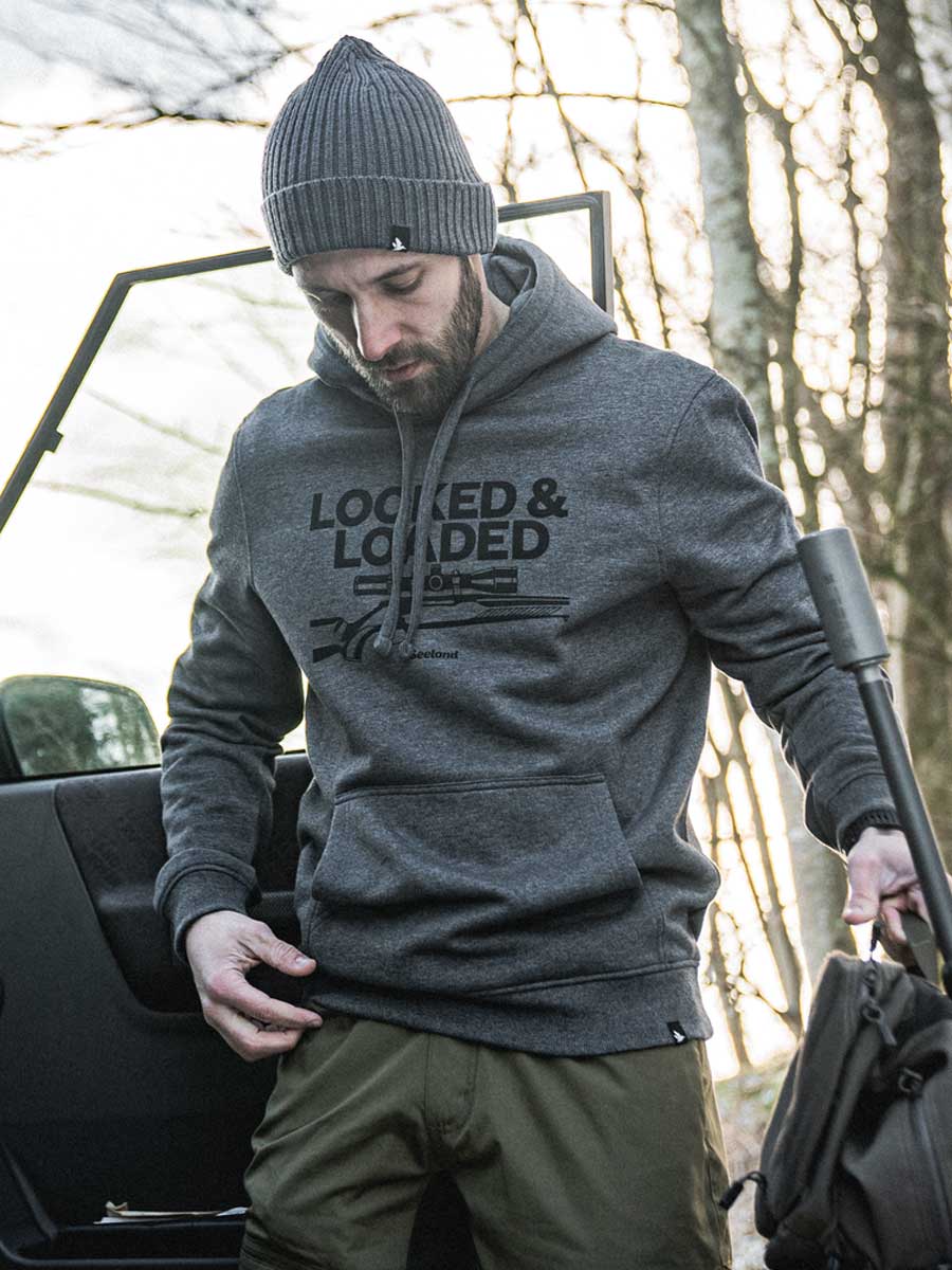 SEELAND Loaded Hoodie - Mens - Grey Melange