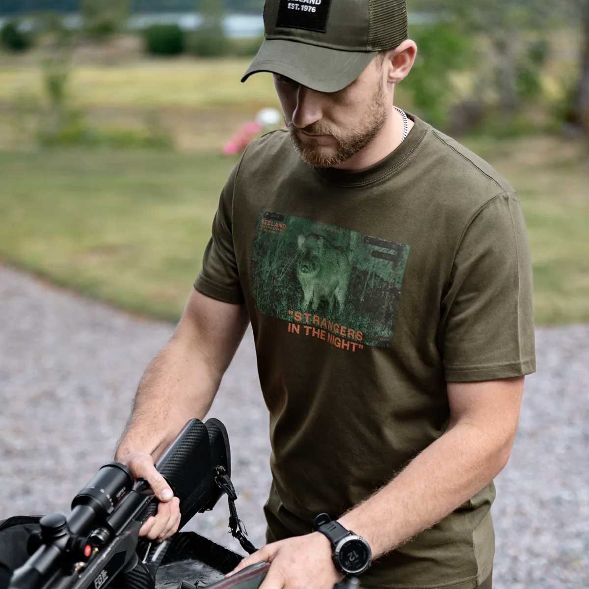SEELAND Nightvision T-Shirt - Mens - Pine Green