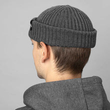 Load image into Gallery viewer, SEELAND Norite Beanie - Merino Wool - Grey Melange
