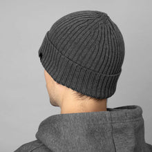 Load image into Gallery viewer, SEELAND Norite Beanie - Merino Wool - Grey Melange
