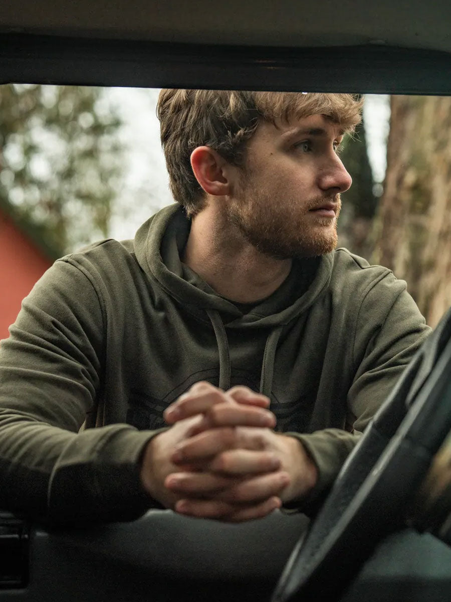 SEELAND On Point Hoodie - Mens - Pine Green