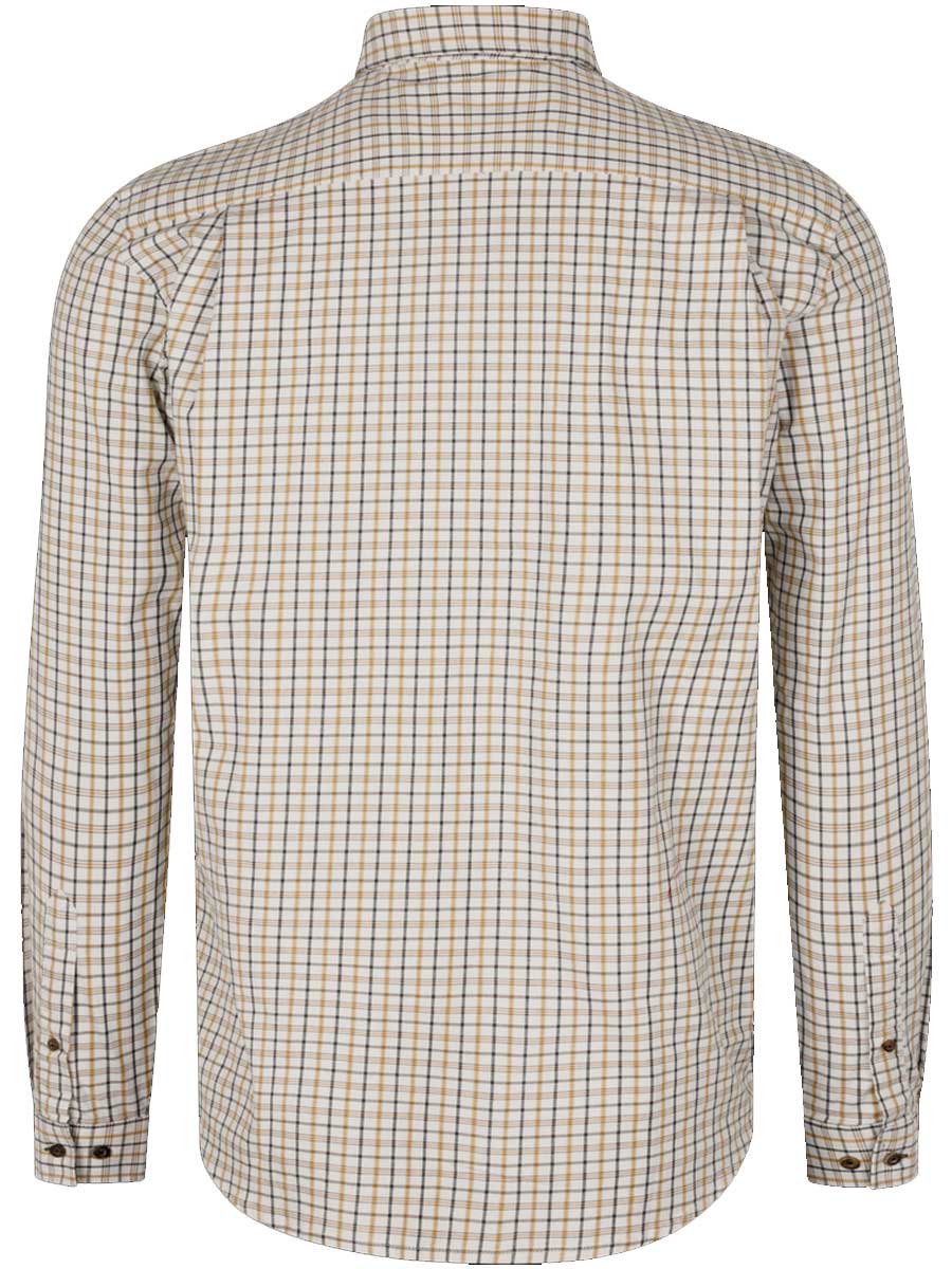 SEELAND Oxford Shooting Shirt - Mens - Classic Blue/Classic Brown Check