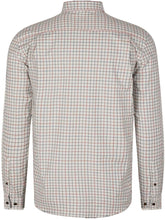 Load image into Gallery viewer, SEELAND Oxford Shooting Shirt - Mens - Grape Leaf/Terracotta Check
