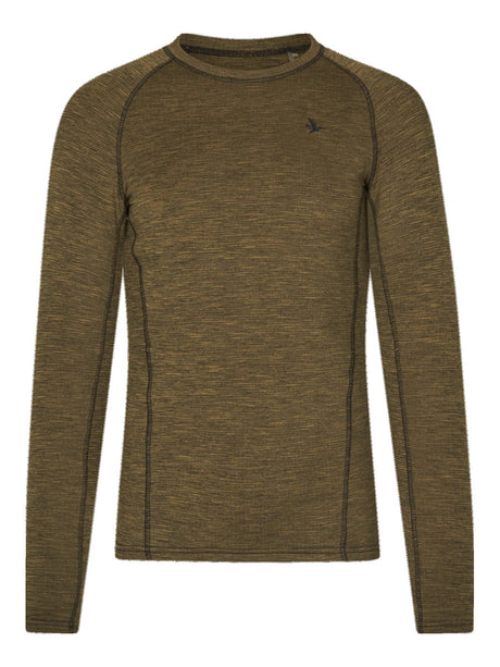 SEELAND Peak Aia T-Shirt - Womens - Military Olive Melange
