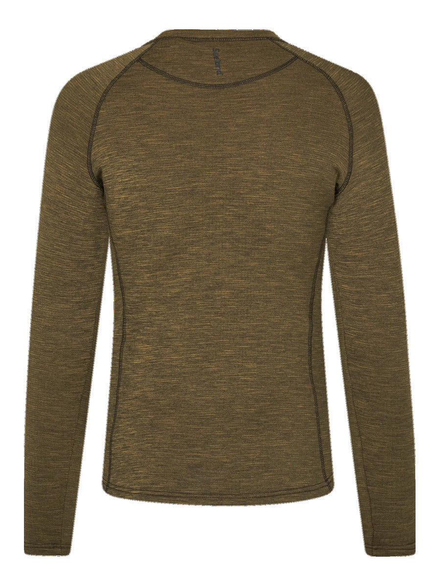 SEELAND Peak Aia T-Shirt - Womens - Military Olive Melange