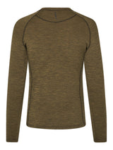 SEELAND Peak Aia T-Shirt - Womens - Military Olive Melange