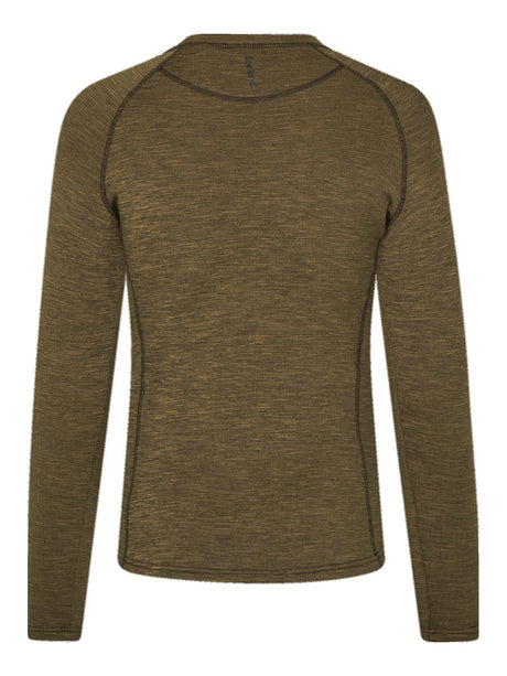 SEELAND Peak Aia T-Shirt - Womens - Military Olive Melange