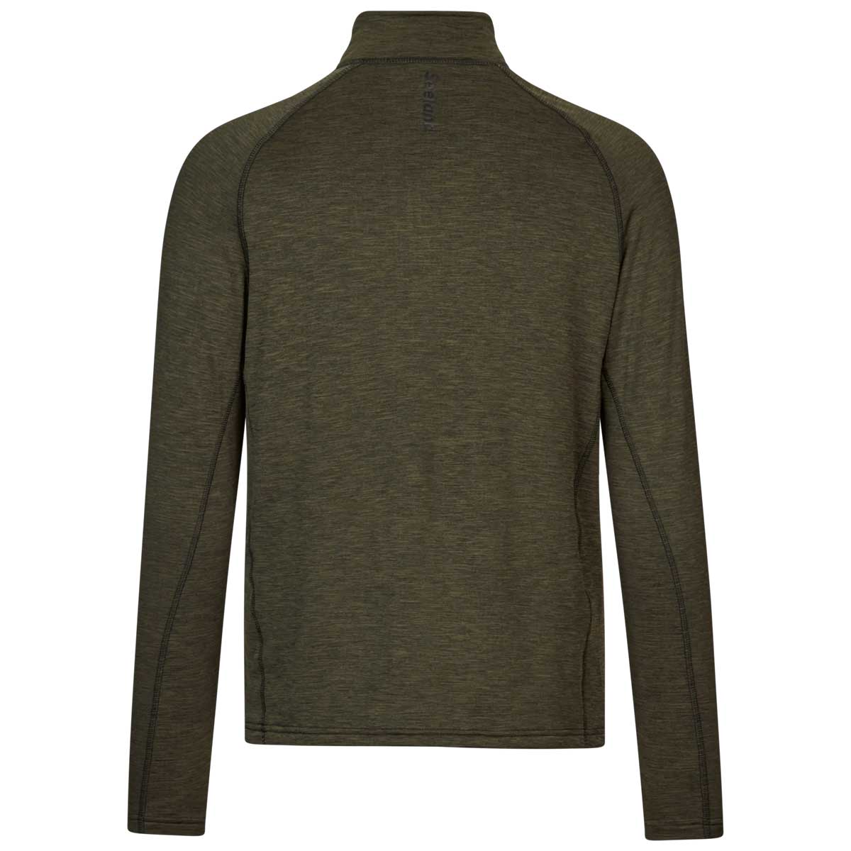 SEELAND Peak Half Zip - Mens - Pine Green Melange