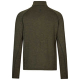 SEELAND Peak Half Zip - Mens - Pine Green Melange