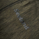 SEELAND Peak Half Zip - Mens - Pine Green Melange