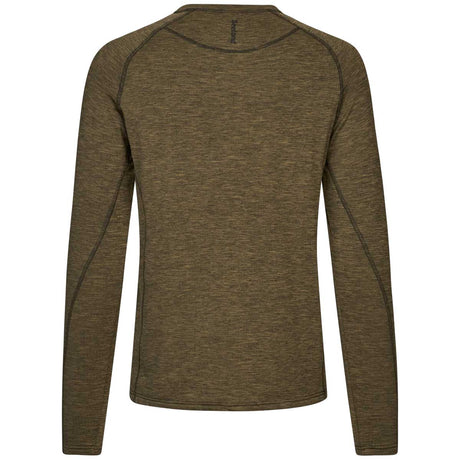SEELAND Peak Shirt - Mens - Military Olive Melange