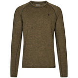SEELAND Peak Shirt - Mens - Military Olive Melange