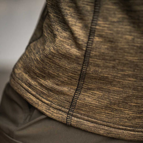 SEELAND Peak Shirt - Mens - Military Olive Melange