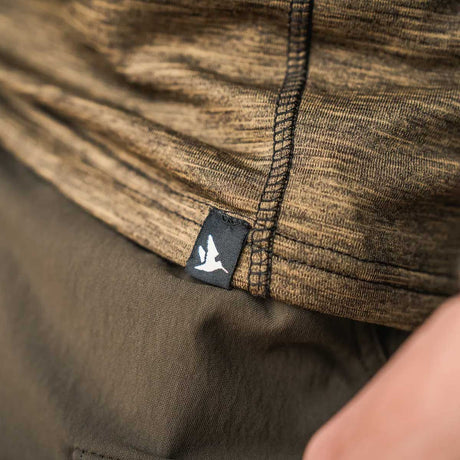 SEELAND Peak Shirt - Mens - Military Olive Melange