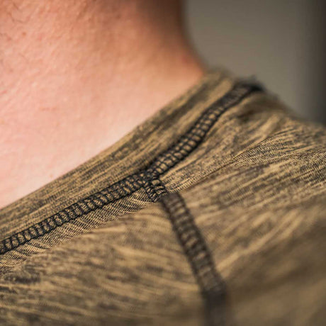 SEELAND Peak Shirt - Mens - Military Olive Melange