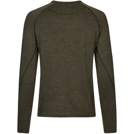 SEELAND Peak Shirt - Mens - Pine Green Melange