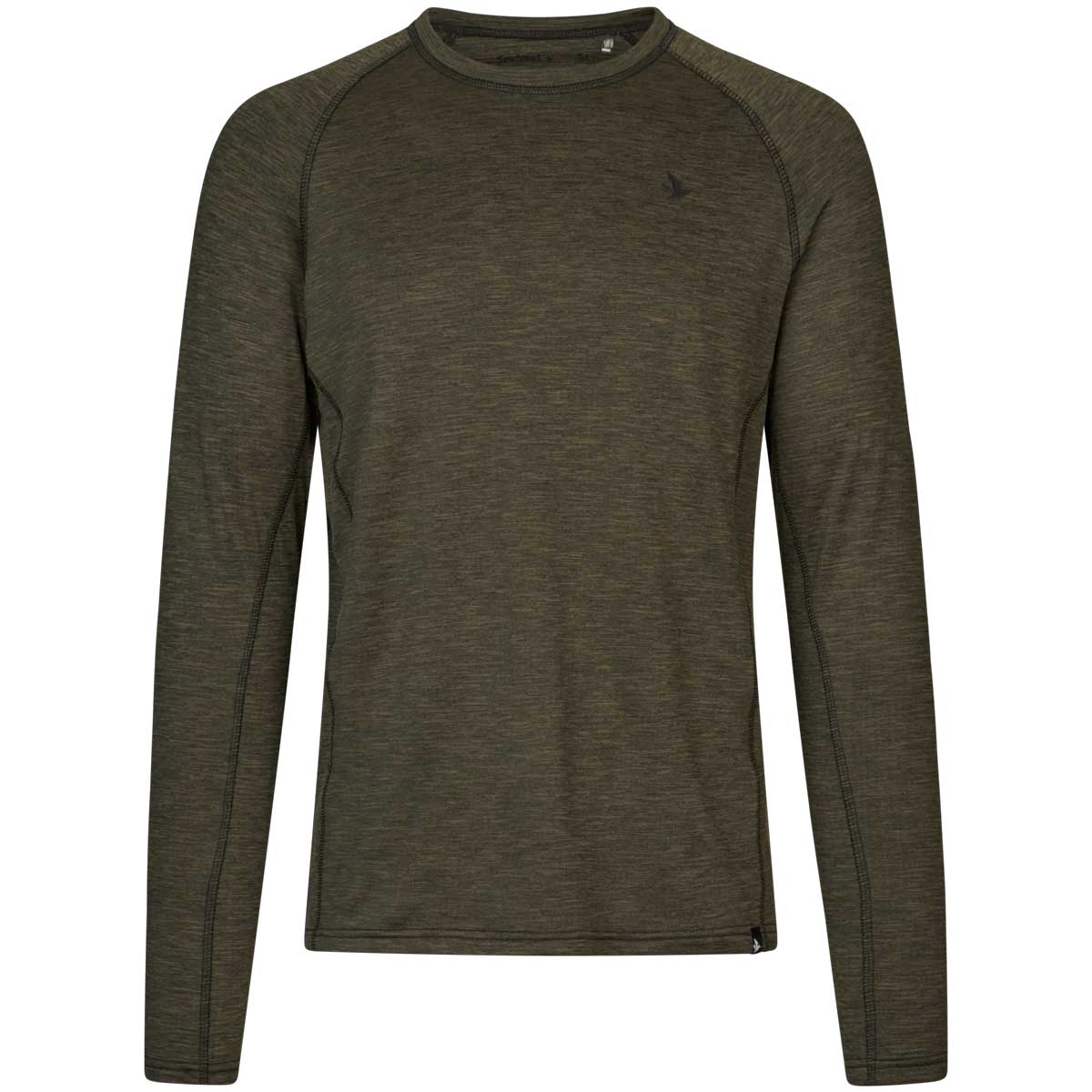 SEELAND Peak Shirt - Mens - Pine Green Melange