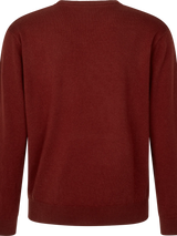 SEELAND Pine V-Neck Pullover - Men's - Merlot - image 3