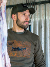 Load image into Gallery viewer, SEELAND Pulse Sweatshirt - Men&#39;s - Dark Olive Melange
