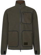 SEELAND Rogue Solid Reversible Fleece - Mens - Grizzly / Demitasse Brown