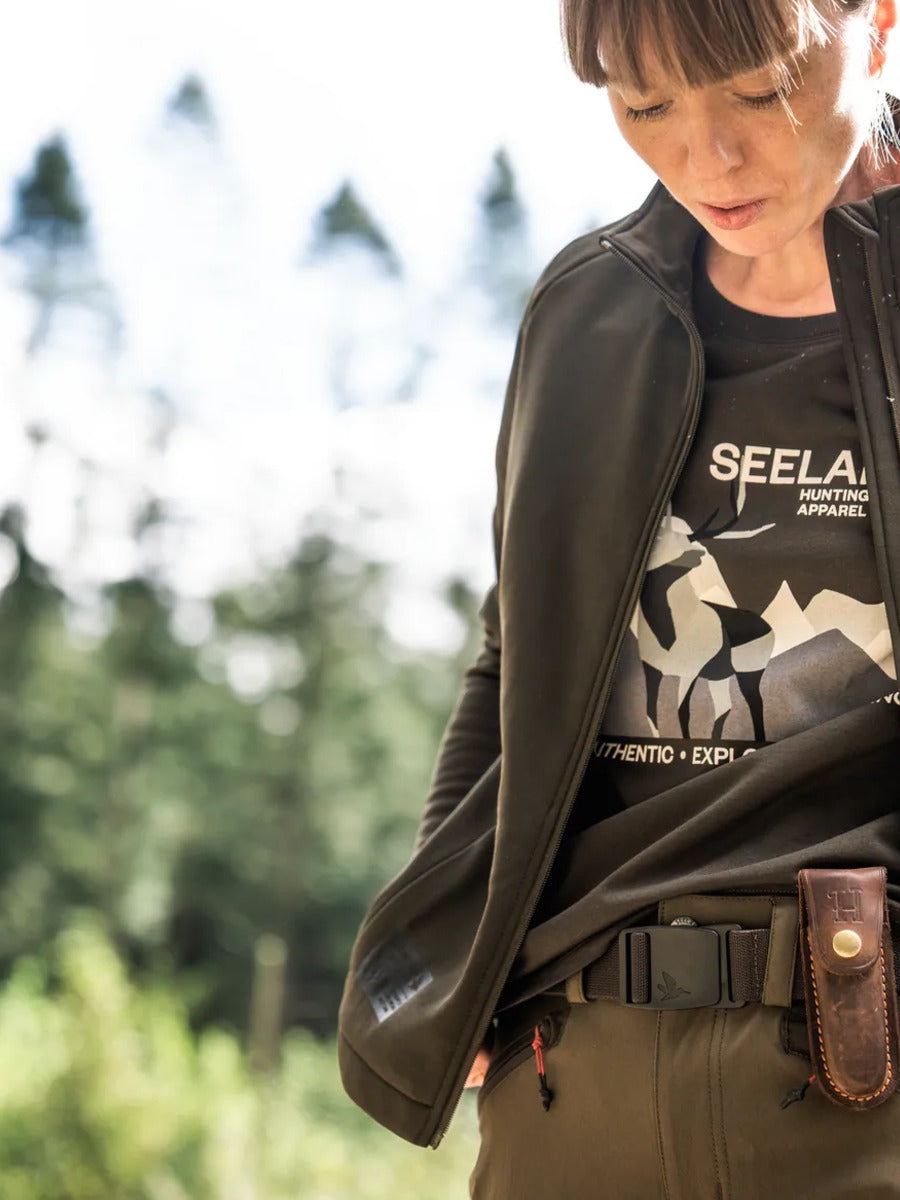 SEELAND Sadie T-Shirt - Womens - Pine Green