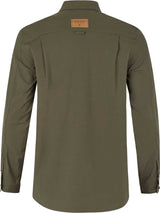 SEELAND Selous Long Sleeved Cargo Shirt - Mens - Grape Leaf