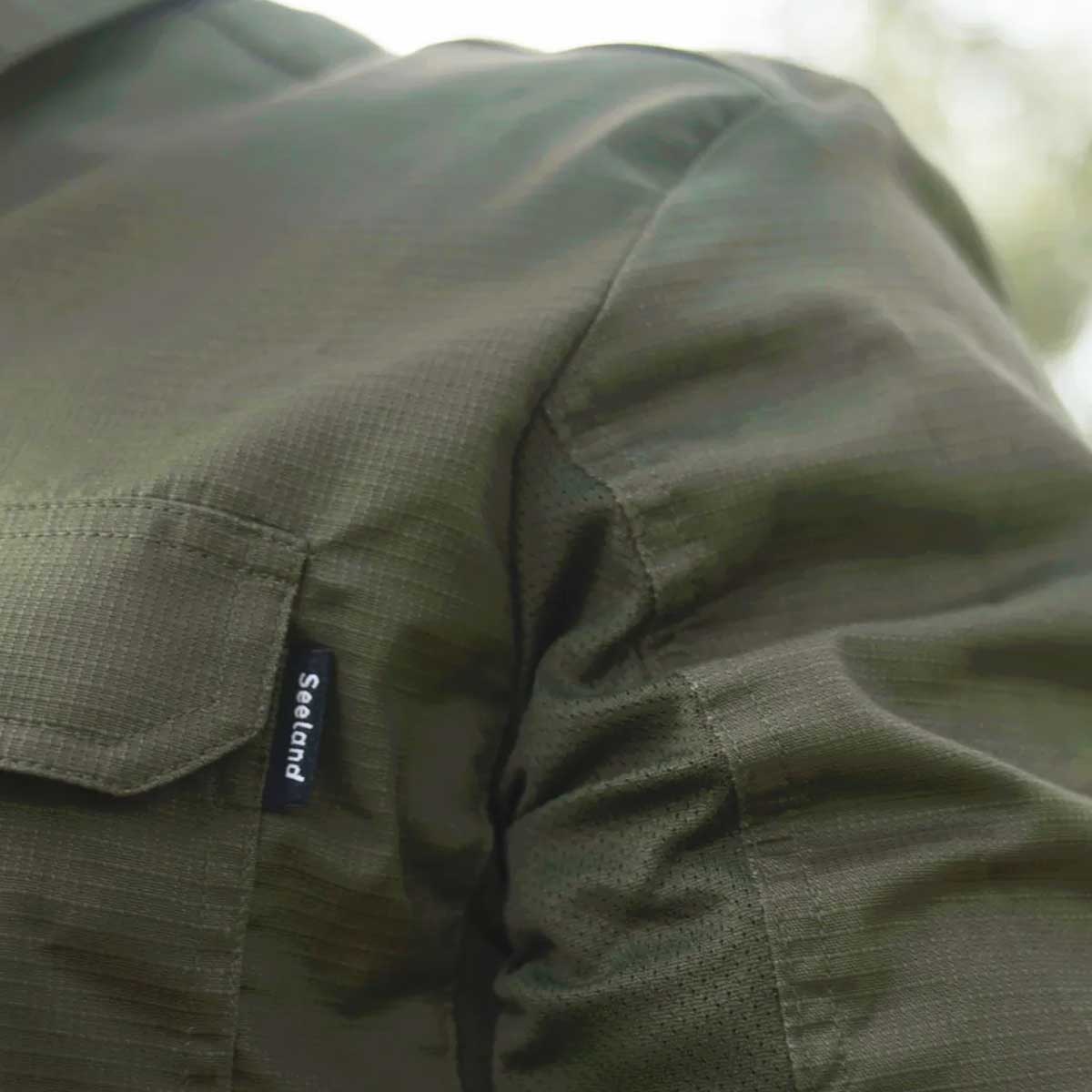 SEELAND Selous Shirt - Mens - Grape Leaf