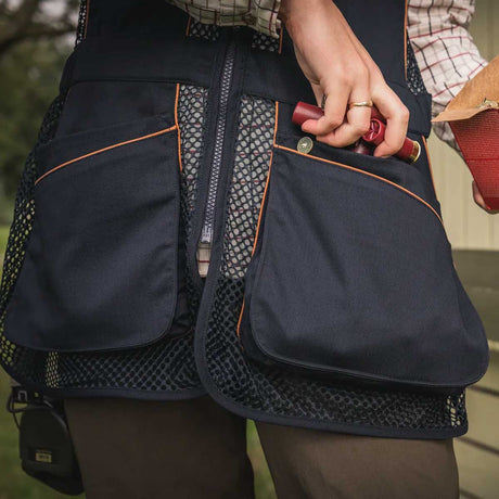 SEELAND Skeet Ivy Waistcoat - Womens -  Dark Sapphire - **Limited Edition**