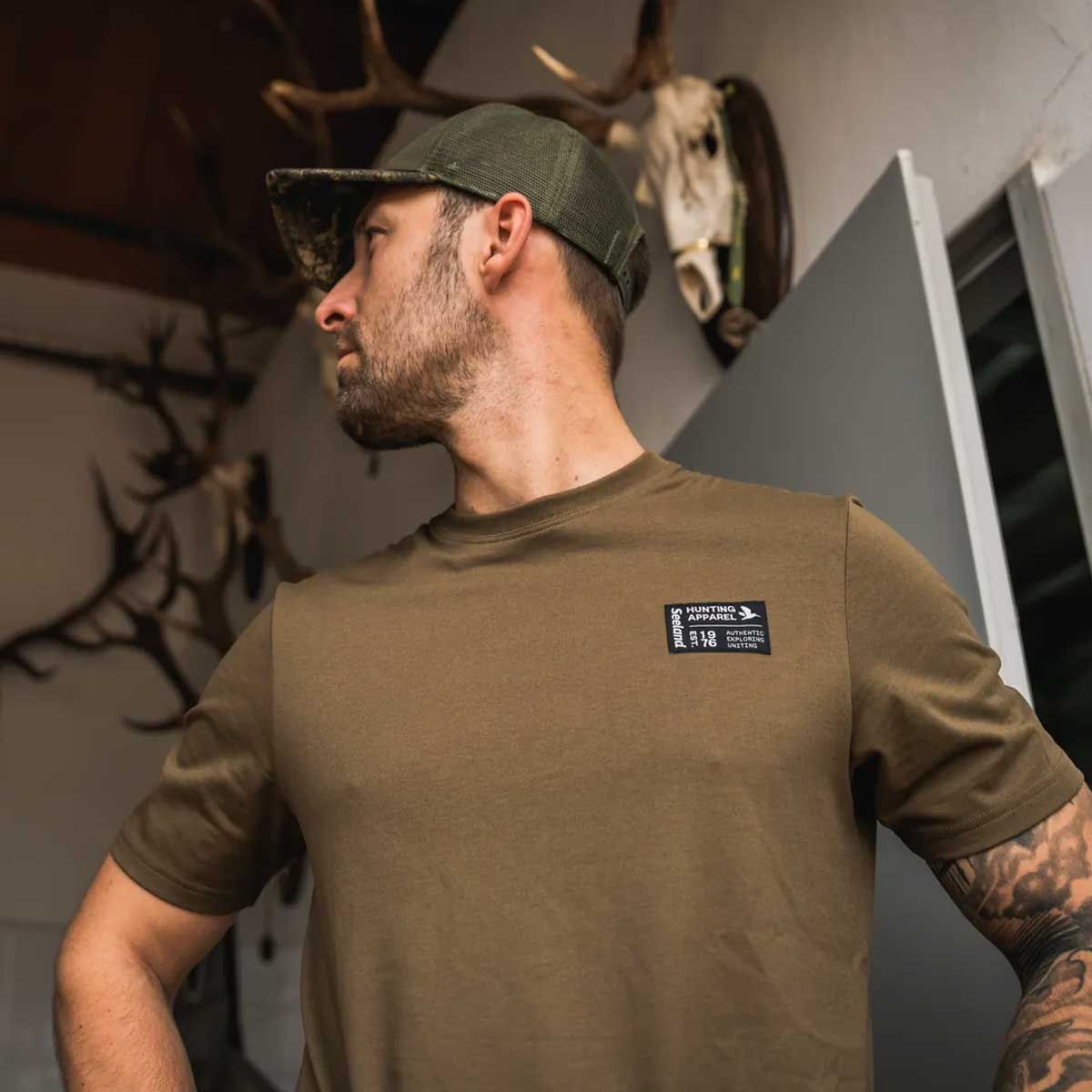 SEELAND Striker T-Shirt - Men's - Military Olive